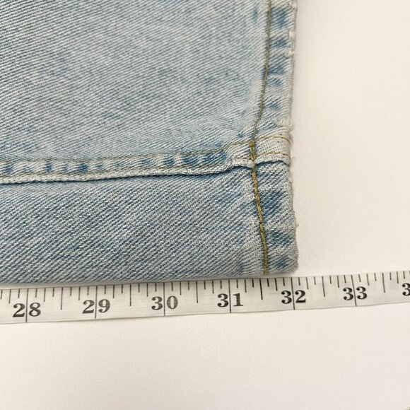 Lee Straight Leg Rigid Denim Light Wash Jeans Size 32 x 32 - Picture 11 of 15